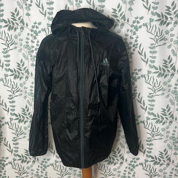 adidas Other - Adidas men’s size L black rain type coat jacket